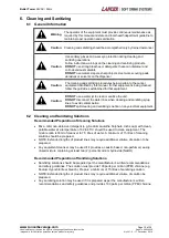 Preview for 15 page of lancer 05000250 Installation, Operation & Service Manual