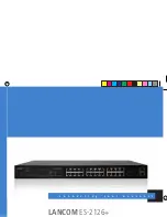 Preview for 1 page of Lancom ES-2126+ Manual