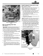 Preview for 2 page of Land Pride 380-340A Installation Instructions Manual