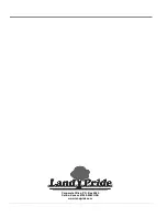 Preview for 70 page of Land Pride RC5610 Series Operator'S Manual