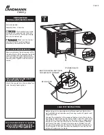 Preview for 8 page of Landmann 22582 Assembly And Use Instructions