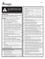 Preview for 26 page of Landmann 22582 Assembly And Use Instructions