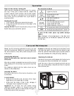 Preview for 11 page of Landmann 800 Assembly, Care And Use Instructions