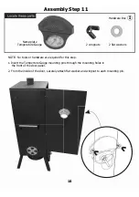 Preview for 18 page of Landmann Great Outdoors Smoky Mountain 3425BGW Assembly And Owner'S Manual