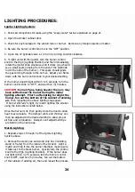 Preview for 24 page of Landmann Great Outdoors Smoky Mountain 3425BGW Assembly And Owner'S Manual