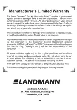 Preview for 29 page of Landmann Great Outdoors Smoky Mountain 3425BGW Assembly And Owner'S Manual