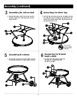 Preview for 6 page of Landmann Heatwave 28051 Assembly And Use Instructions