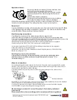 Preview for 7 page of Landustrie LANDY DWP Operation, Maintenance & Instruction Manual