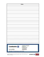 Preview for 15 page of Landustrie LANDY DWP Operation, Maintenance & Instruction Manual