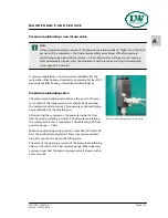 Preview for 63 page of L&W LW 300 E Operating Instructions Manual