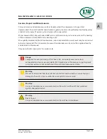 Preview for 40 page of L&W LW 320 E AL Nautic Operating Instructions Manual