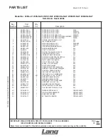 Preview for 21 page of Lang 224SHE Installation & Operation Instructions