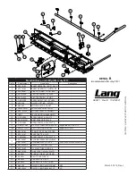 Preview for 26 page of Lang 224SHE Installation & Operation Instructions