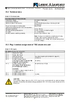 Preview for 44 page of Langer & Laumann TSG 200 Operating Instructions Manual