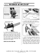 Preview for 16 page of Lanier R/C MARINER 40 MK II ARF Assembly Instructions Manual