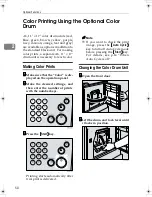 Preview for 62 page of Lanier JP1030 Operator'S Manual