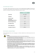 Preview for 45 page of LANILIA 5900652389773 Operating And Installation Instructions