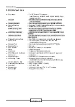 Preview for 8 page of Lanner electronics AP-545L Manual