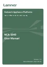 Lanner NCA-1040 User Manual preview