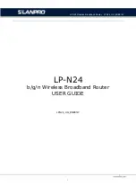 Lanpro LP-N24 User Manual preview