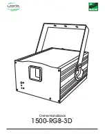 Lanta 1500-RGB-3D Owner'S Handbook Manual preview