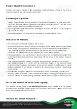 Preview for 3 page of Lanta LED Gyro Ball Owner'S Handbook Manual