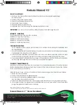 Preview for 7 page of Lanta Nebula Blizzard v3 Owner'S Handbook Manual