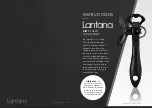 Preview for 1 page of Lantana 2-IN-1 SAFETY CAN OPENER Instructions