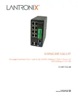 Lantronix SISPM1040-582-LRT Install Manual preview