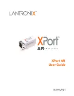 Lantronix XPort AR User Manual preview