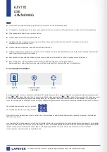 Preview for 4 page of Lapetek 571X3 001 Installation And User Manual