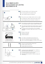 Preview for 9 page of Lapetek 571X3 001 Installation And User Manual