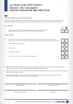 Preview for 14 page of Lapetek 571X3 001 Installation And User Manual