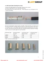 Preview for 9 page of Lapp Group EPIC POWERLOCK Assembly Instruction Manual