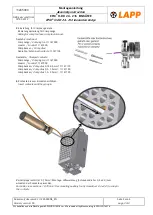 Preview for 2 page of LAPP H-DD 24 - 216 Assembly Instruction