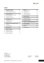 Preview for 3 page of LAPP Mobility Wallbox Home Operating Instructions Manual