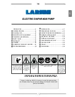 Preview for 3 page of Larius DALI Operating And Operating And Maintenance Instructions