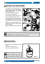 Preview for 16 page of Larius Pegaso Operating And Maintenance Instruction Manual