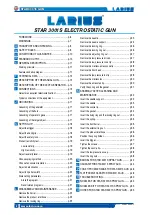 Preview for 6 page of Larius STAR 3001 Operating And Maintennance Instructions