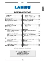 Preview for 3 page of Larius THOR Operating And Maintenance Instruction Manual