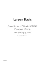 Preview for 2 page of Larson Davis SoundAdvisor NMS045 Reference Manual