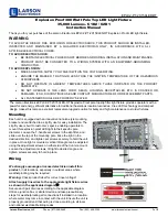 Larson Electronics EPLC2-PT-2X150LED-RT Instruction Manual preview