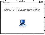 Preview for 3 page of Larson Electronics EXP-MTSTR-DOL-3P-480V-5HP-5A Instruction Manual