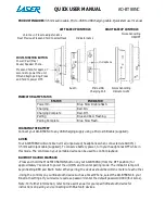 Laser AO-BT88NC Quick User Manual preview