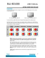 Preview for 38 page of Laser BLU-BD1000 User Manual