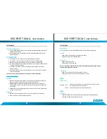 Preview for 9 page of Laser DVD-PORT7-DUALC User Manual