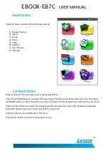 Preview for 9 page of Laser EBOOK-EB7C User Manual