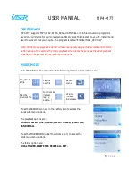 Preview for 5 page of Laser MP4-M7T User Manual