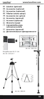 Preview for 59 page of LaserLiner AutoCross Laser 2 Operating Instructions Manual