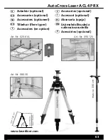 Preview for 9 page of LaserLiner AutoCross-Laser ACL 4P RX Operating Instructions Manual